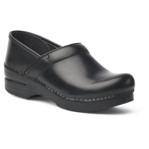 NEW DANSKO women's professional wide clog in black cabrio - Picture 1 of 3